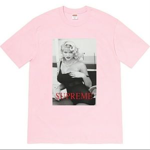 Supreme Anna Nicole Smith Tee Light Pink